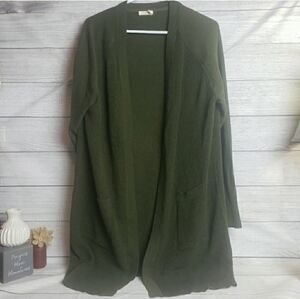 Harper Heritage Open Front Knit Tunic Style Sweater Women's‎ Size Lg